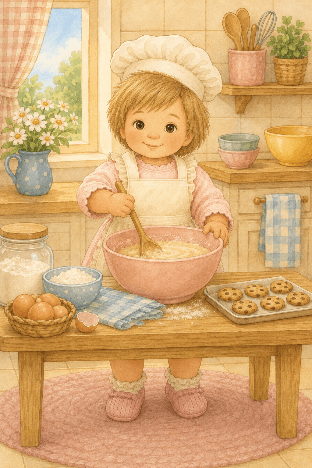Ilustración de Claudia