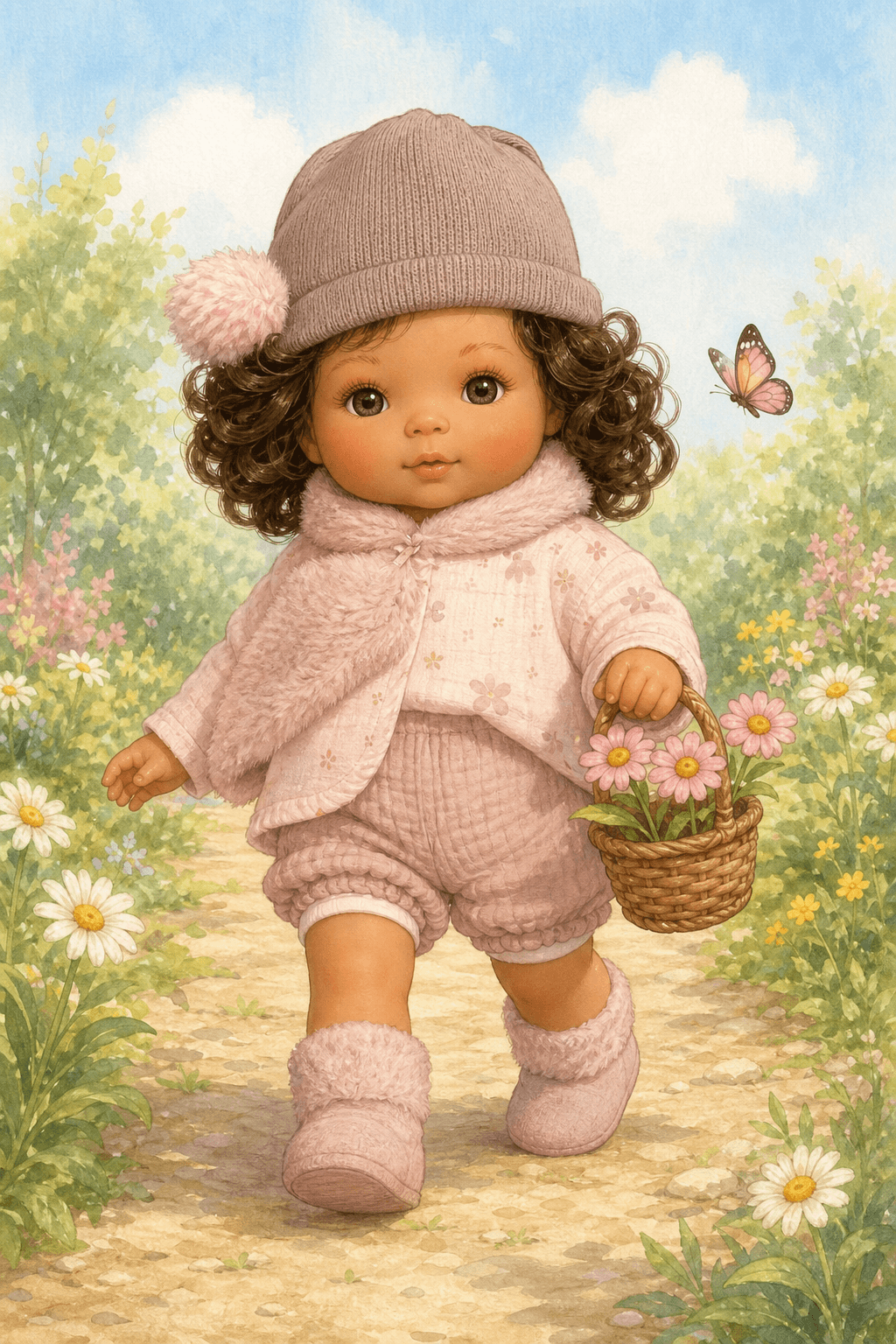 Ilustración de Mónica