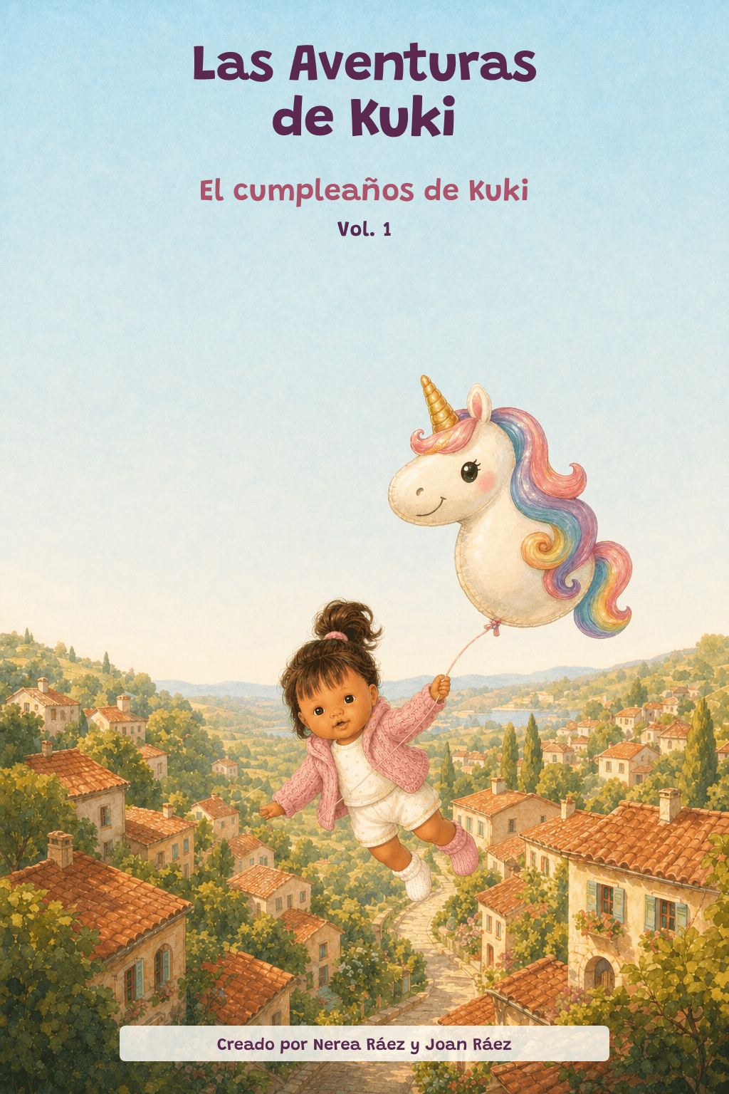 Portada de Las aventuras de Kuki: El cumpleaños de Kuki, volumen 1